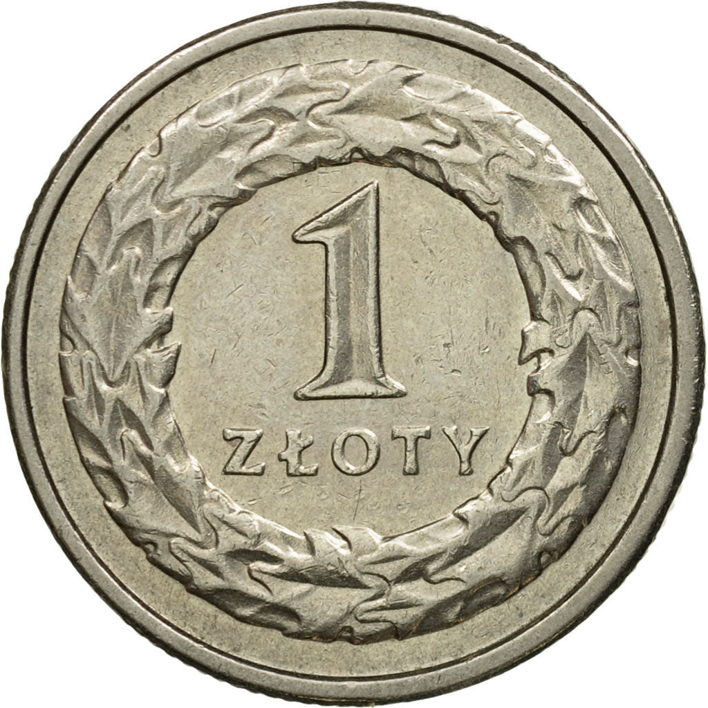Moneda, Polonia, Zloty, 1992, Warsaw, MBC, Cobre - níquel, KM:282