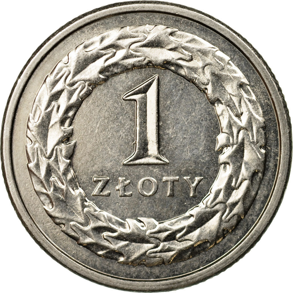 Moneda, Polonia, Zloty, 2009, Warsaw, MBC, Cobre - níquel, KM:282