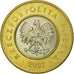 Moneta, Polska, 2 Zlote, 2007, Warsaw, EF(40-45), Bimetaliczny, KM:283