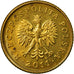 Coin, Poland, Grosz, 2011, Warsaw, EF(40-45), Brass, KM:276
