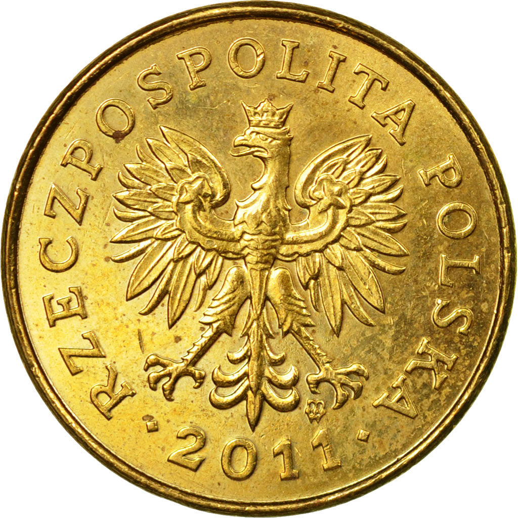 Moneta, Polonia, 2 Grosze, 2011, Warsaw, BB, Ottone, KM:277