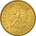 Coin, Poland, 2 Grosze, 2007, Warsaw, EF(40-45), Brass, KM:277