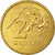 Moneda, Polonia, 2 Grosze, 2004, Warsaw, MBC, Latón, KM:277