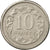 Moneda, Polonia, 10 Groszy, 1992, Warsaw, MBC, Cobre - níquel, KM:279