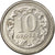 Moneda, Polonia, 10 Groszy, 2009, Warsaw, MBC, Cobre - níquel, KM:279