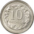 Monnaie, Pologne, 10 Groszy, 2000, Warsaw, TTB, Copper-nickel, KM:279