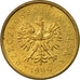 Coin, Poland, 2 Grosze, 1999, Warsaw, EF(40-45), Brass, KM:277