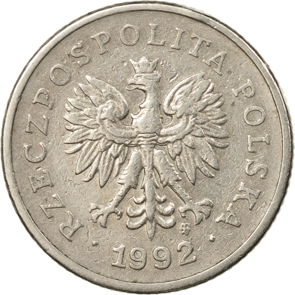 Monnaie, Pologne, 20 Groszy, 1992, Warsaw, TTB, Copper-nickel, KM:280