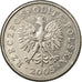 Coin, Poland, 20 Groszy, 2005, Warsaw, EF(40-45), Copper-nickel, KM:280