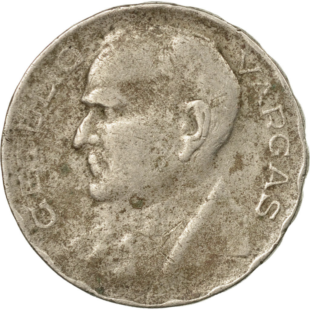 Monnaie, Brésil, 300 Reis, 1938, TB, Copper-nickel, KM:546