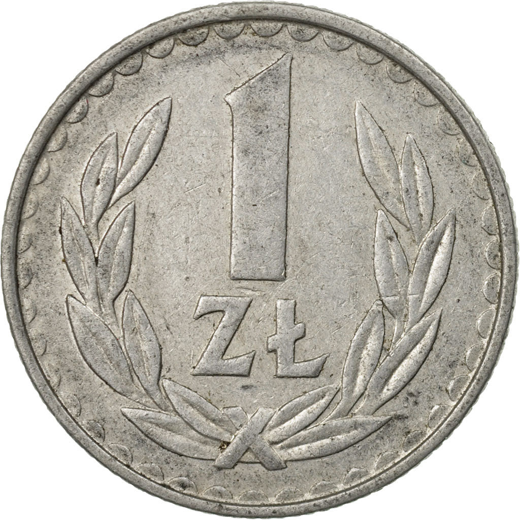 Moneta, Polska, Zloty, 1984, Warsaw, EF(40-45), Aluminium, KM:49.1
