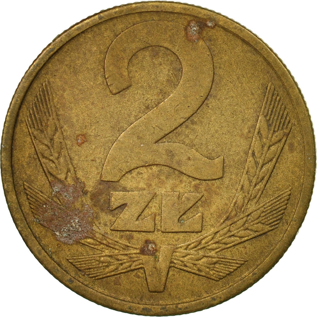 Moneta, Polonia, 2 Zlote, 1982, Warsaw, BB, Ottone, KM:80.1
