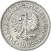 Moneta, Polonia, 50 Groszy, 1983, Warsaw, BB, Alluminio, KM:48.1