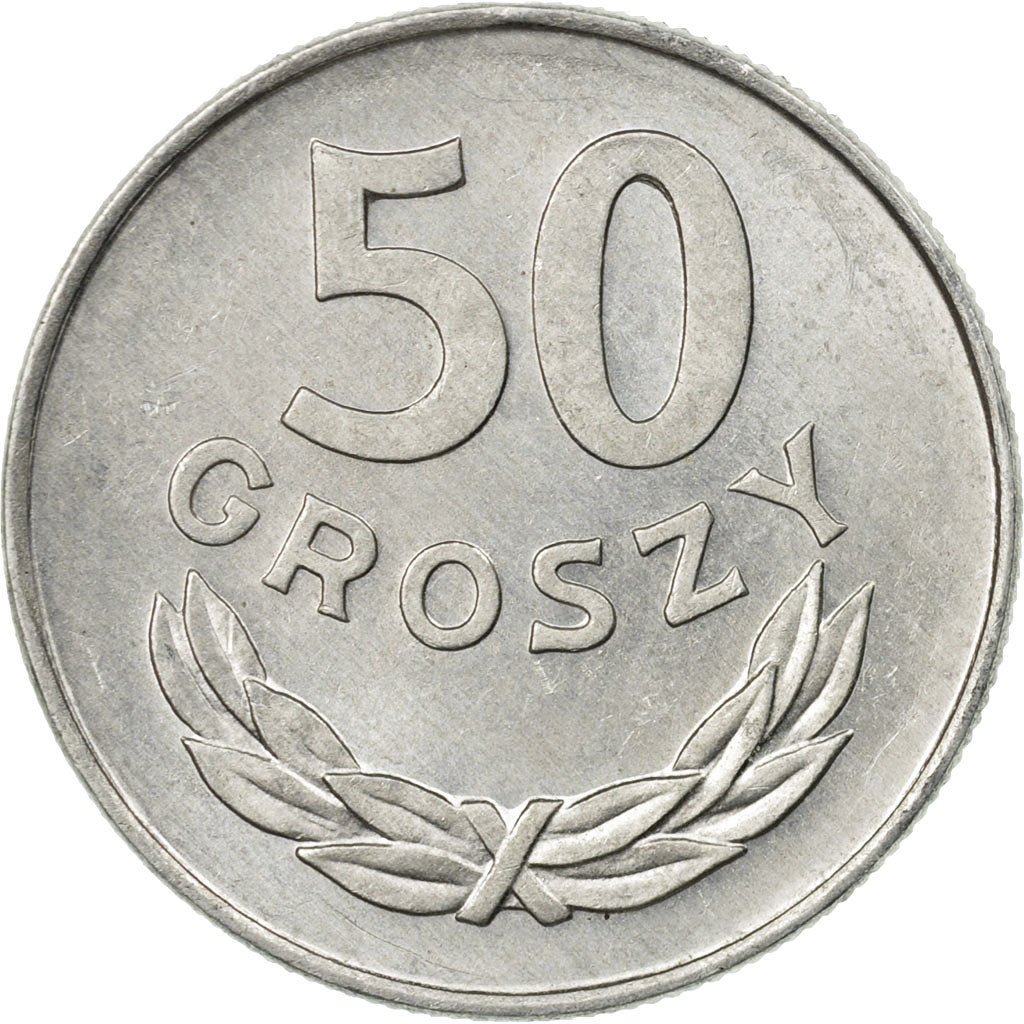 Monnaie, Pologne, 50 Groszy, 1977, Warsaw, TTB, Aluminium, KM:48.1