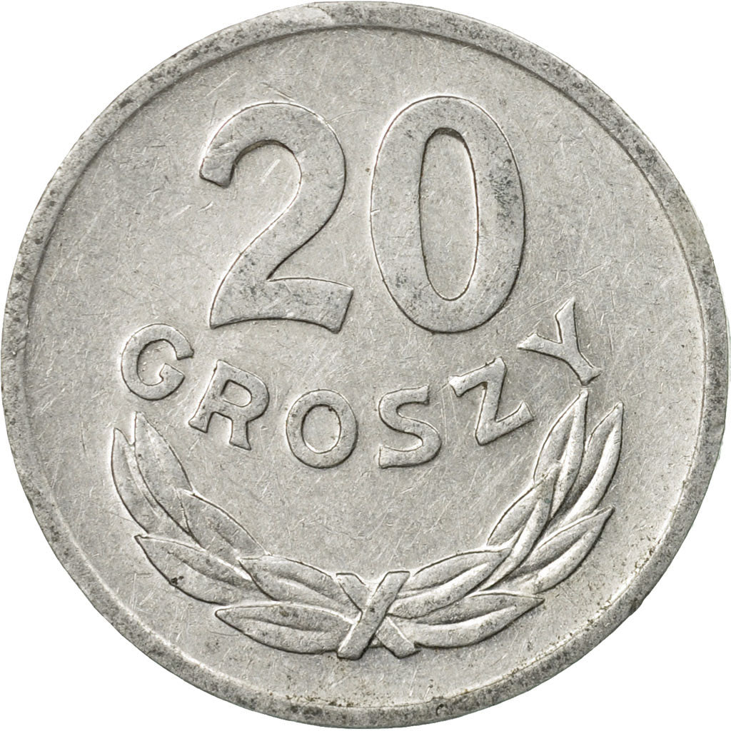 Monnaie, Pologne, 20 Groszy, 1979, Warsaw, TTB, Aluminium, KM:A47