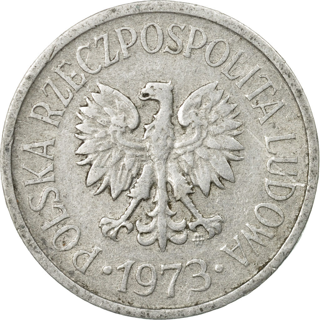 Monnaie, Pologne, 20 Groszy, 1973, Warsaw, TTB, Aluminium, KM:A47