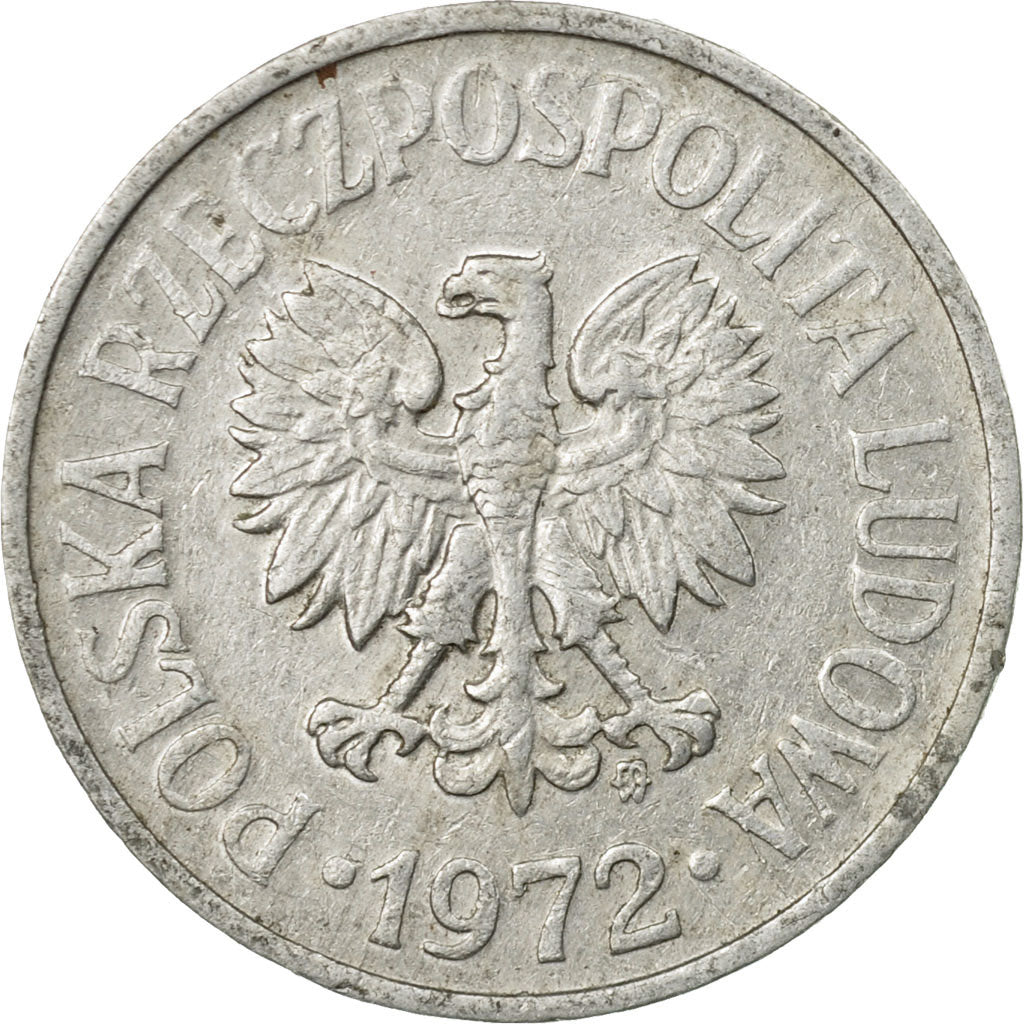 Monnaie, Pologne, 20 Groszy, 1972, Warsaw, TTB, Aluminium, KM:A47