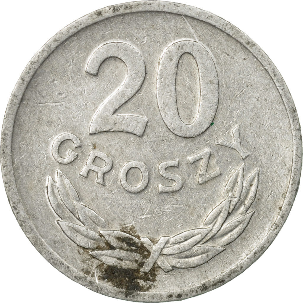 Monnaie, Pologne, 20 Groszy, 1972, Warsaw, TTB, Aluminium, KM:A47