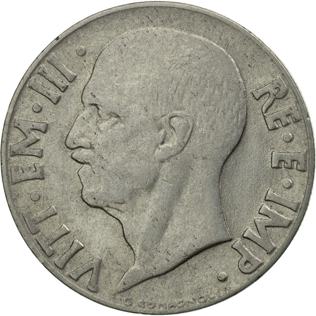 Moneta, Italia, Vittorio Emanuele III, 20 Centesimi, 1940, Rome, BB, Acciaio