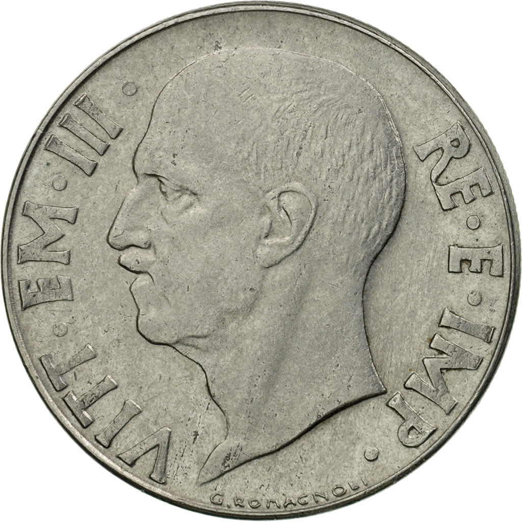 Coin, Italy, Vittorio Emanuele III, 20 Centesimi, 1942, Rome, EF(40-45)