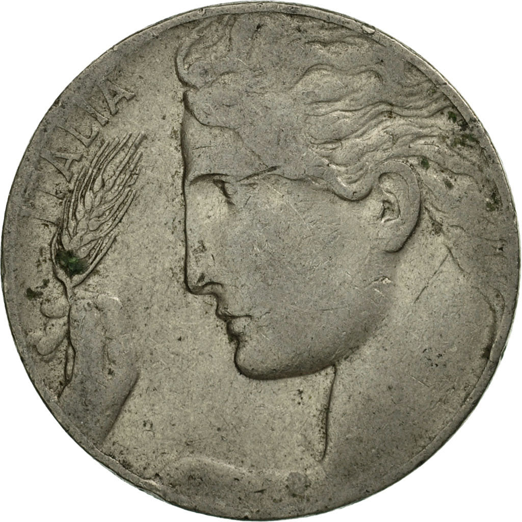 Monnaie, Italie, Vittorio Emanuele III, 20 Centesimi, 1920, Rome, TB+, Nickel