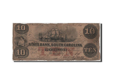 Banconote, Stati Uniti, 10 Dollars, 1855, B+