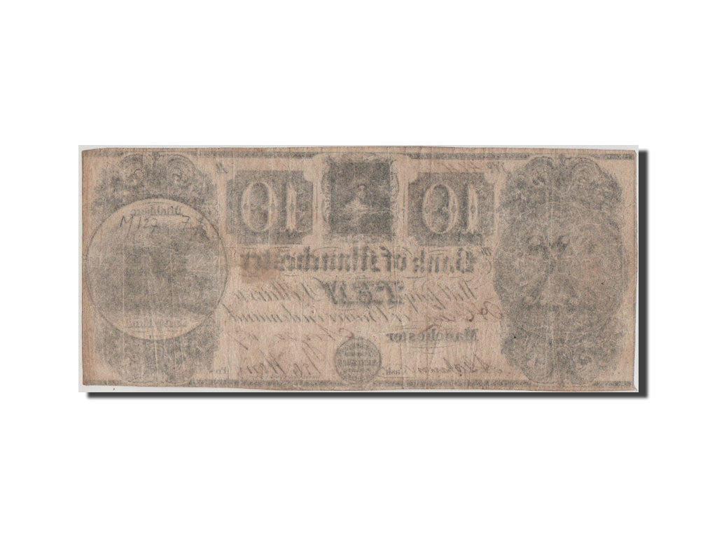 Banknote, United States, 10 Dollars, 1837, VF(20-25)