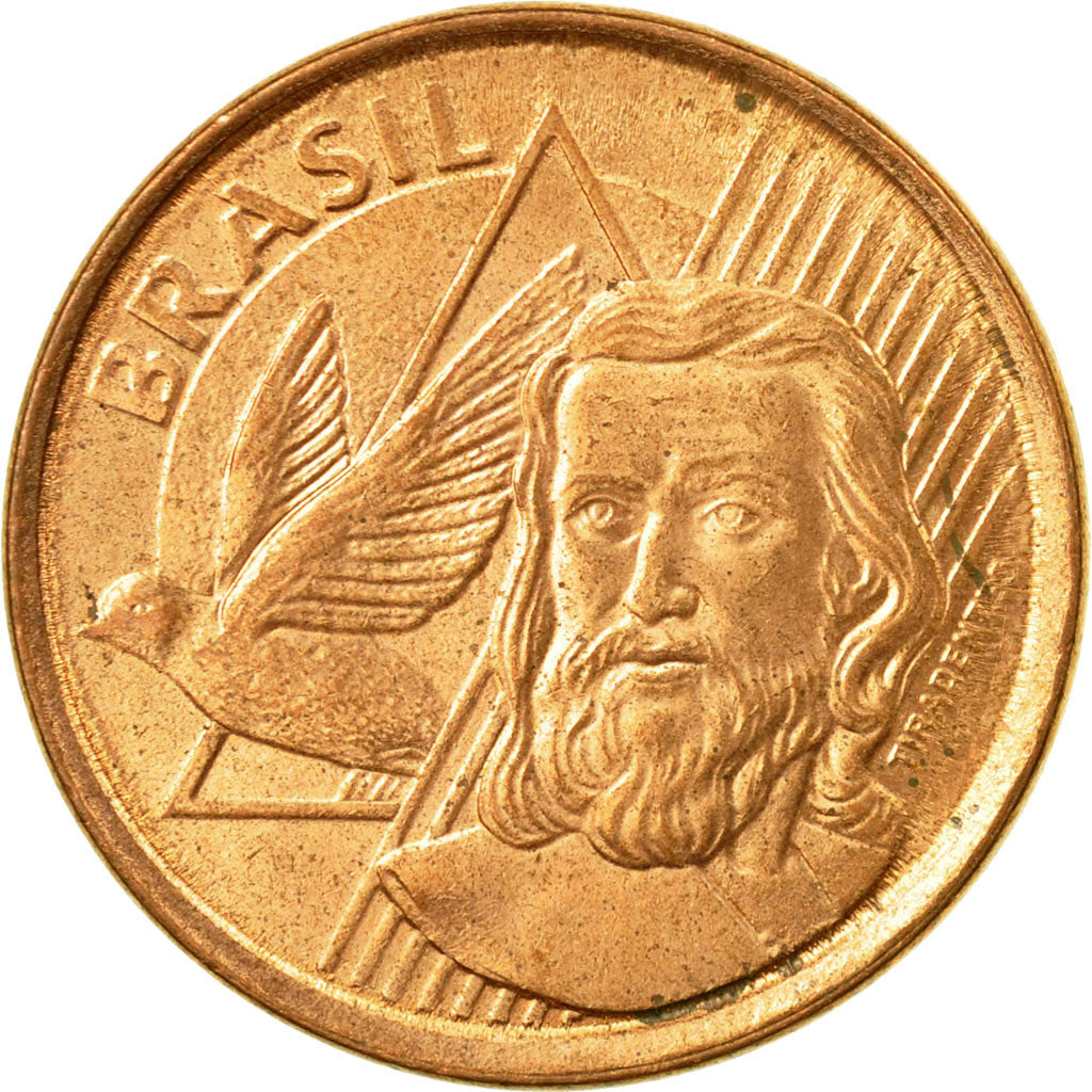 Coin, Brazil, 5 Centavos, 2009, EF(40-45), Copper Plated Steel, KM:648