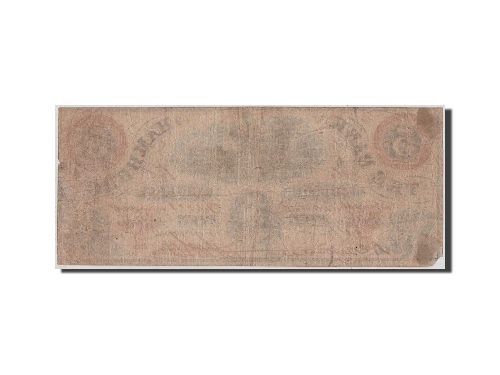 Banknote, United States, 5 Dollars, 1860, VF(30-35)