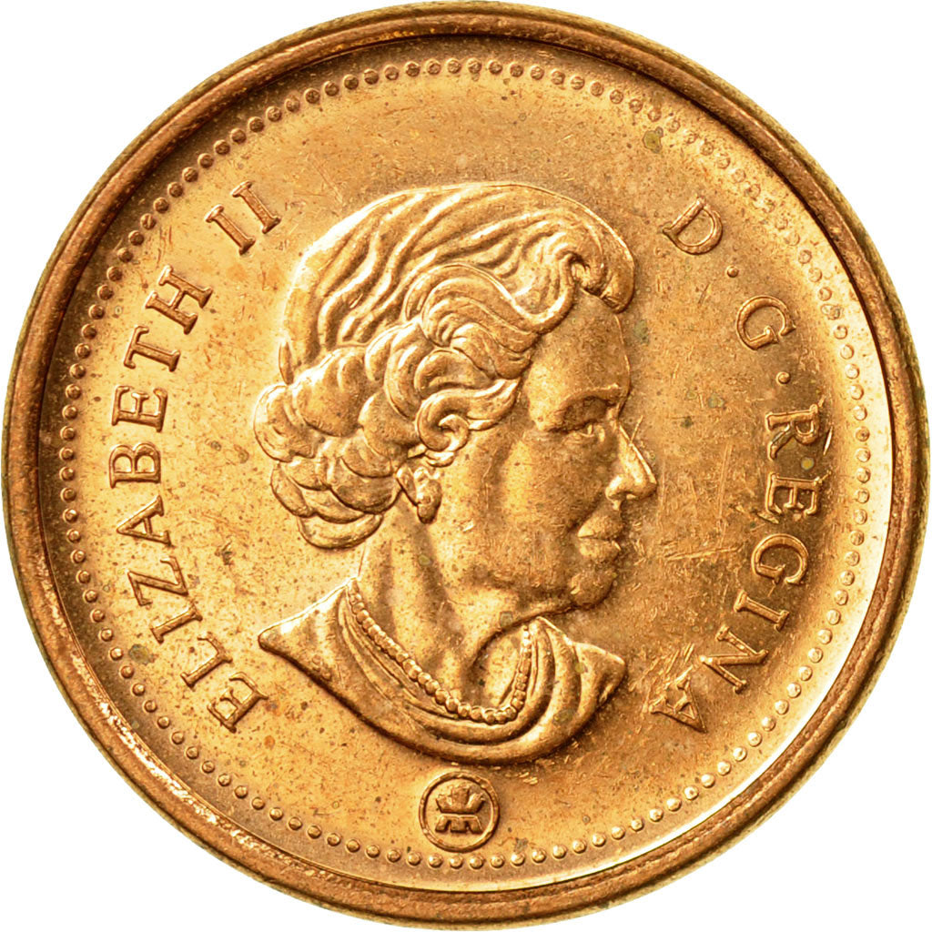 Coin, Canada, Elizabeth II, Cent, 2008, Royal Canadian Mint, Winnipeg