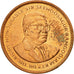 Coin, Mauritius, 5 Cents, 2012, EF(40-45), Copper Plated Steel, KM:52