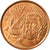 Monnaie, Brésil, 5 Centavos, 2010, TTB, Copper Plated Steel, KM:648