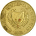 Monnaie, Chypre, 5 Cents, 1985, TTB, Nickel-brass, KM:55.2