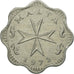 Moneta, Malta, 2 Mils, 1972, EF(40-45), Aluminium, KM:5