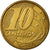 Monnaie, Brésil, 10 Centavos, 2007, TTB, Bronze Plated Steel, KM:649.2