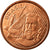 Moneda, Brasil, 5 Centavos, 2013, MBC, Cobre chapado en acero, KM:648