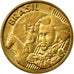 Coin, Brazil, 10 Centavos, 2012, EF(40-45), Bronze Plated Steel, KM:649.2