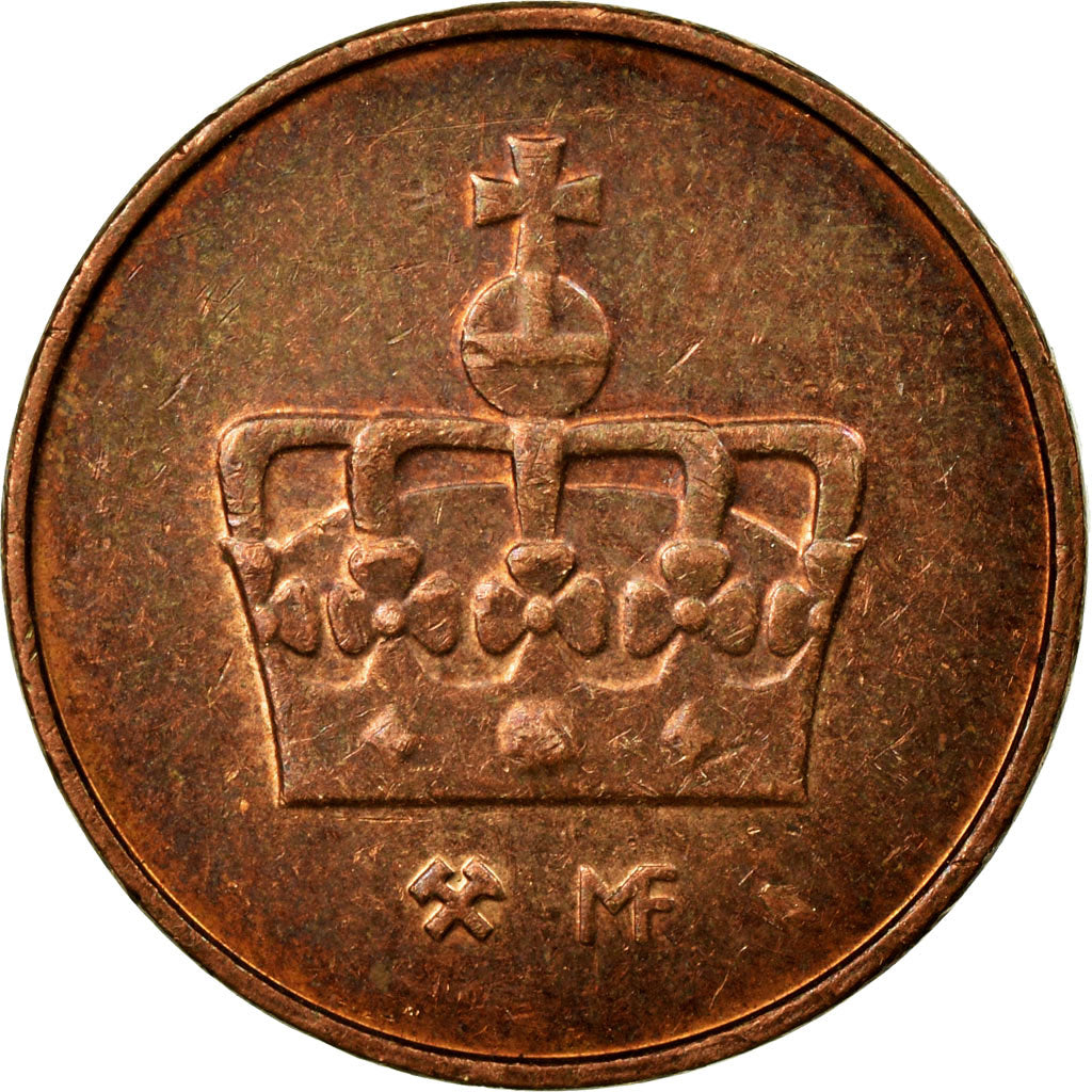 Coin, Norway, Harald V, 50 Öre, 2006, EF(40-45), Bronze, KM:460