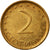 Monnaie, Bulgarie, 2 Stotinki, 2000, TTB, Brass plated steel, KM:238a