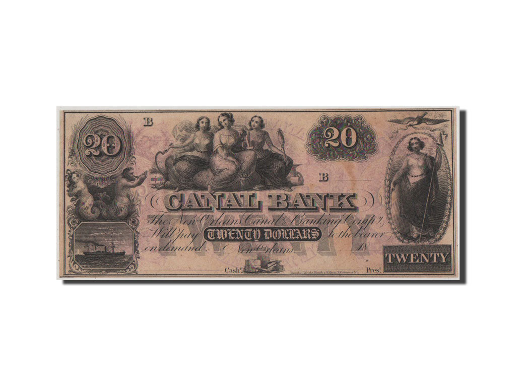 United States, 20 Dollars, UNC 63, PMG