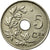 Moneta, Belgia, 5 Centimes, 1931, EF(40-45), Mosiądz niklowy, KM:94