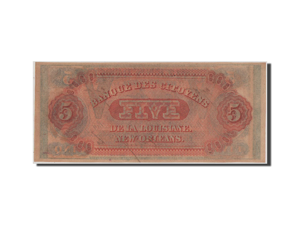 Banconote, Stati Uniti, 5 Dollars, 1860, SPL