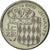 Munten, Monaco, Rainier III, 1/2 Franc, 1982, ZF, Nickel, KM:145, Gadoury:MC 149
