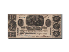 Billet, États-Unis, 10 Dollars, 1841, TTB+