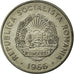 Coin, Romania, 15 Bani, 1966, EF(40-45), Nickel Clad Steel, KM:93