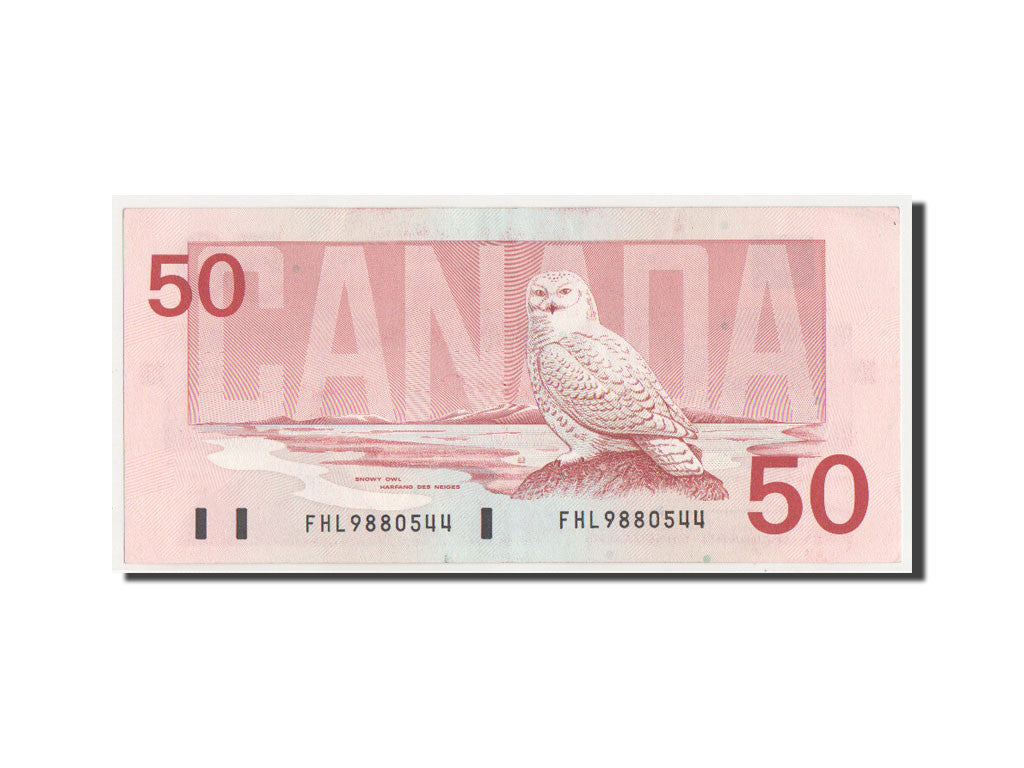 Banconote, Canada, 50 Dollars, 1988, SPL