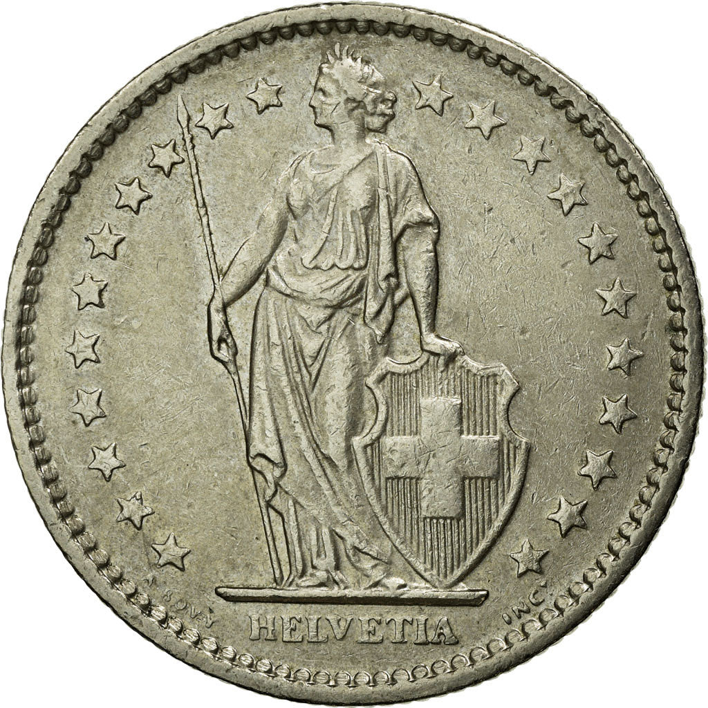 Münze, Schweiz, 2 Francs, 1980, Bern, SS, Copper-nickel, KM:21a.1