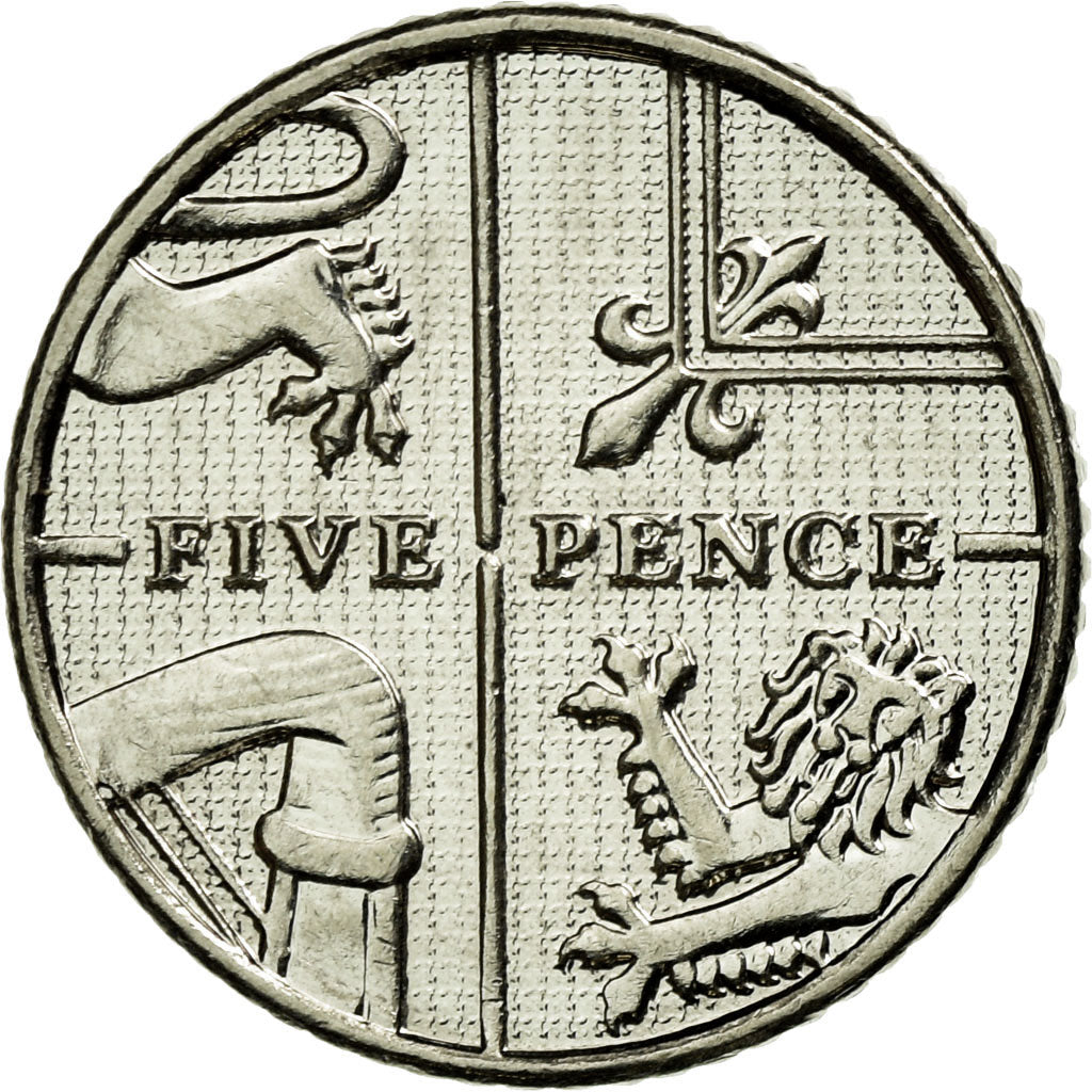 Monnaie, Grande-Bretagne, Elizabeth II, 5 Pence, 2013, British Royal Mint, SUP