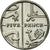 Moneta, Gran Bretagna, Elizabeth II, 5 Pence, 2013, British Royal Mint, SPL-