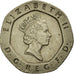Coin, Great Britain, Elizabeth II, 20 Pence, 1993, EF(40-45), Copper-nickel